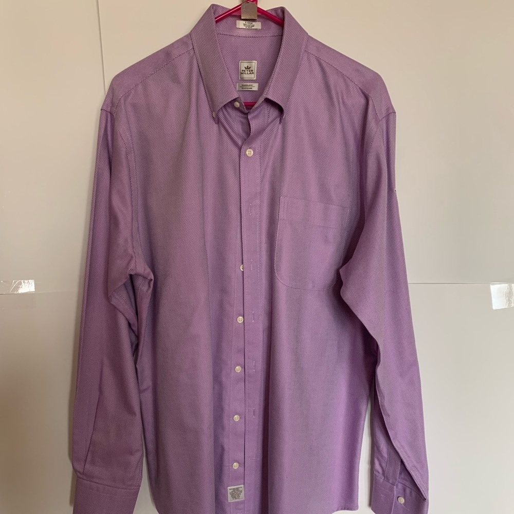 Peter Millar Men’s Casual Purple Dress shirt